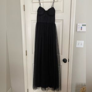 Windsor Black Tulle Formal Dress